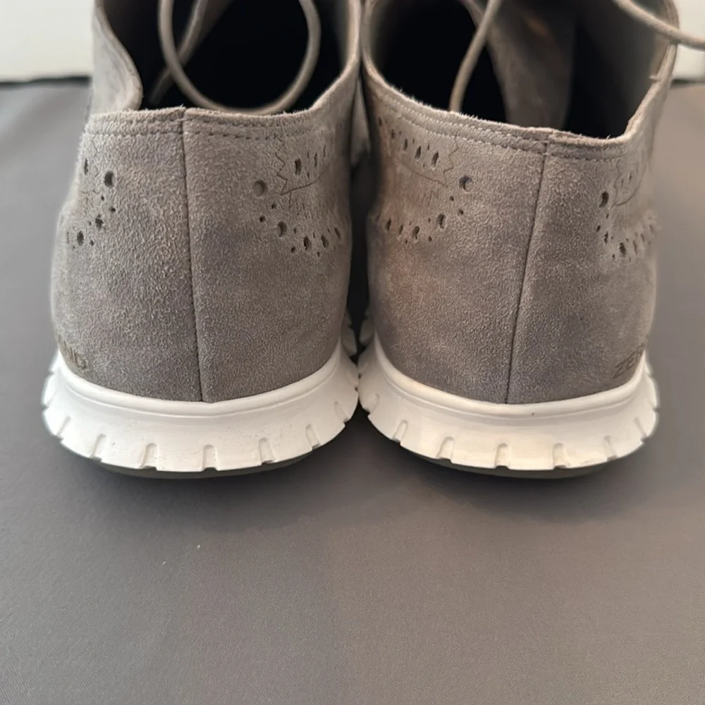 Cole Haan women’s size 11 Gray‎ Suede Oxford Shoes